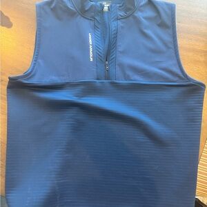 Under Armour Navy Half-Zip Golf Performance vest 3XL